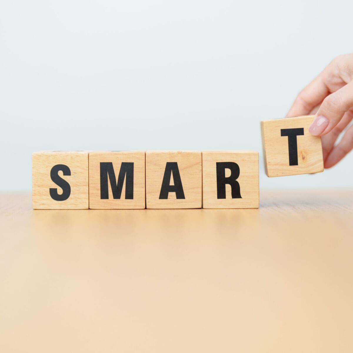 Wooden blocks that spell SMART. CREDIT: https://www.istockphoto.com/portfolio/PanuwatDangsungnoen
